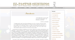 Desktop Screenshot of pastorsemidios.com